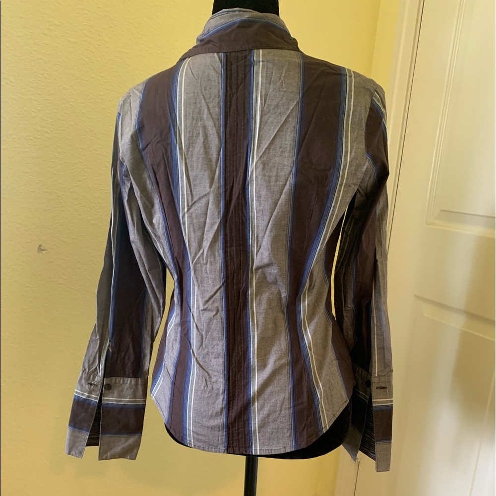 Ben Sherman Fitted Multi Color Button Down Shirt - image 2